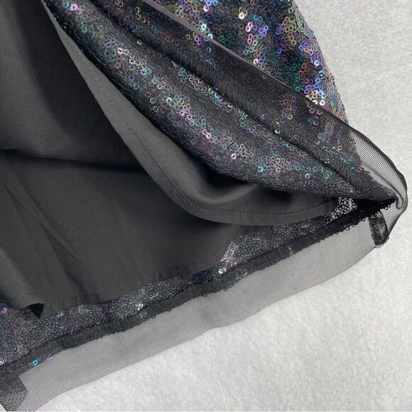 Le Gali Sequin Halter Knee Length Dress NWT - Picture 5 of 9